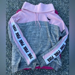 **Moving! EVERYTHING OBO** PINK cowl neck sweater